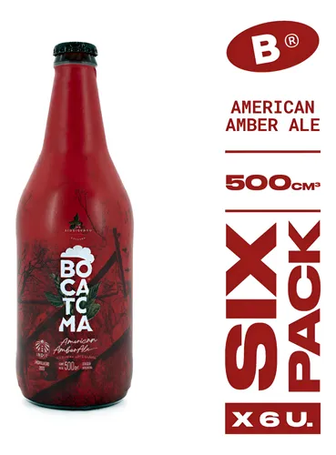 Cerveza Bocatoma Artesanal Amber Ale Roja 500ml X6 - Imagen 3