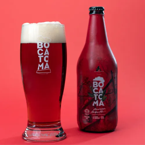Cerveza Bocatoma Artesanal Amber Ale Roja 500ml X6 - Imagen 2