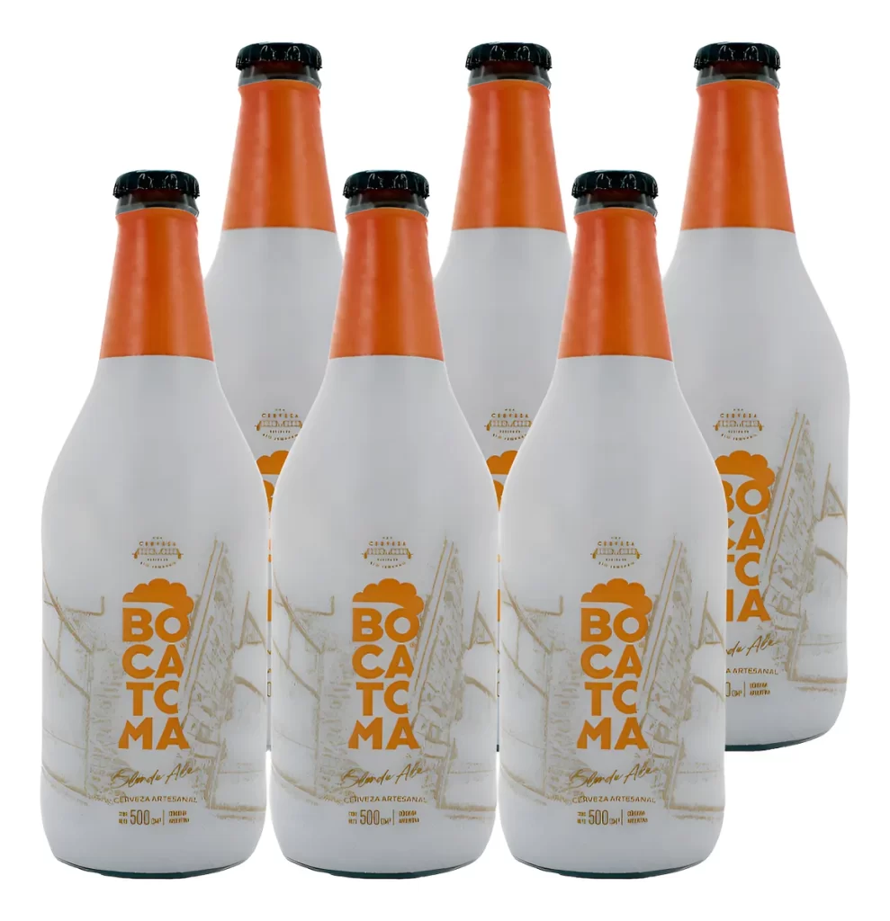 Cerveza Bocatoma Blonde Ale 500ml Pack De 6 Botellas - Imagen 4